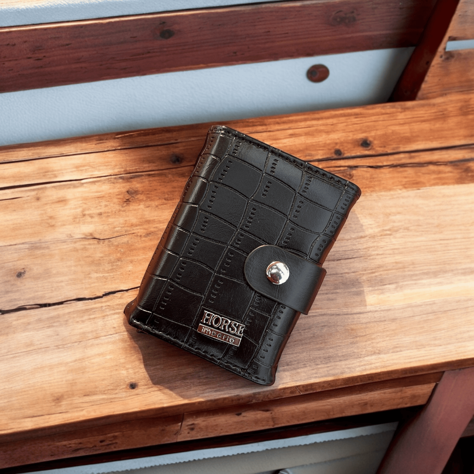 New Crocodile Design Leather Wallet