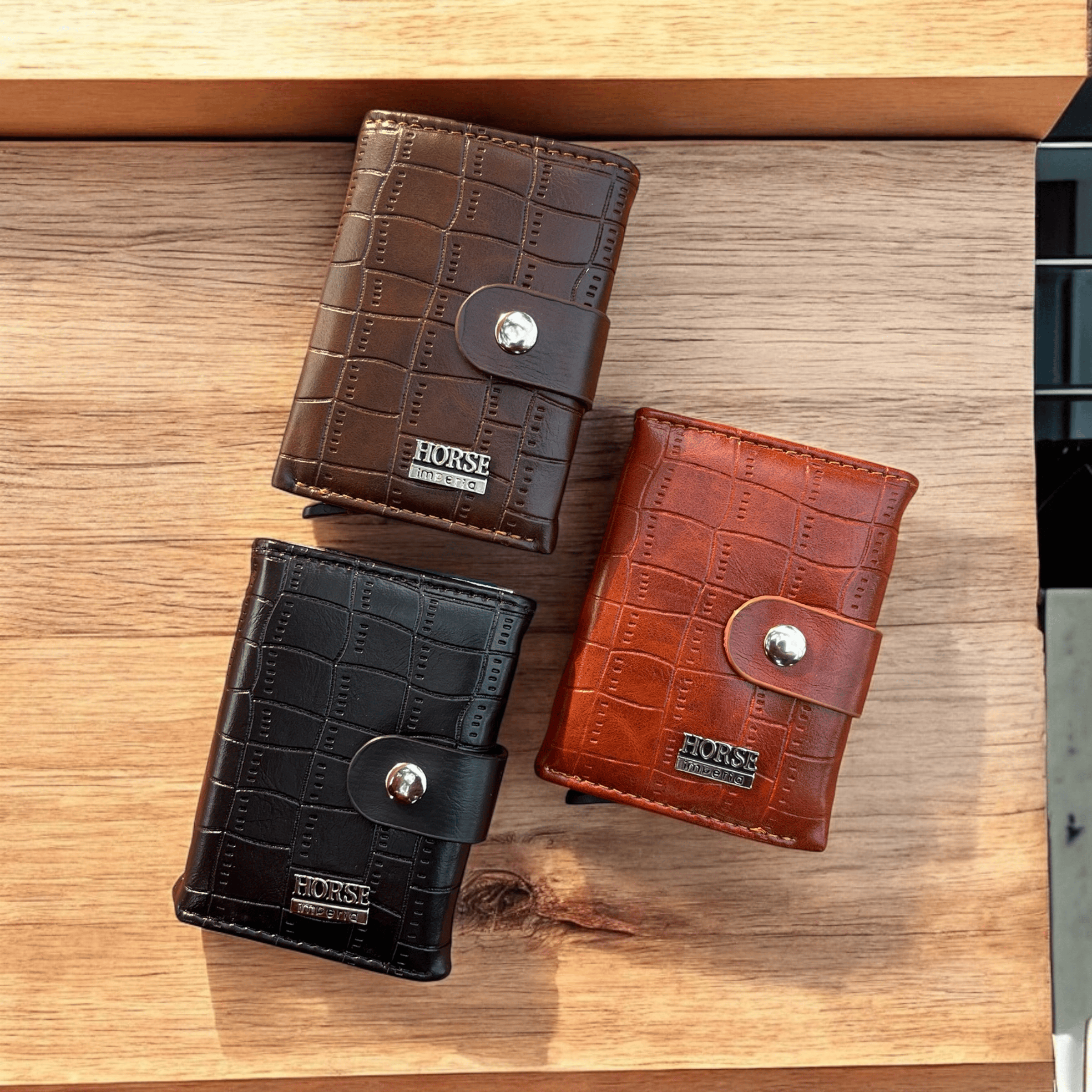 New Crocodile Design Leather Wallet