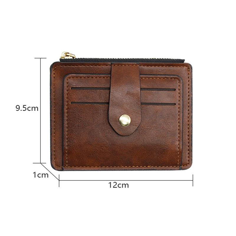 Men Small Fashion Credit ID Card Holder Wallet