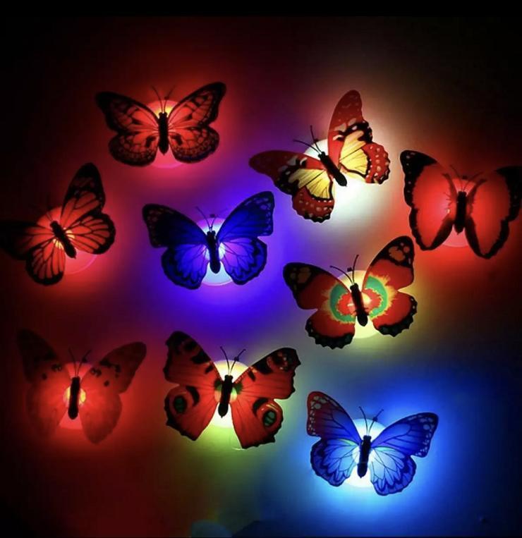 BEST LED 3D BUTTERFLY WALL LIGHT
