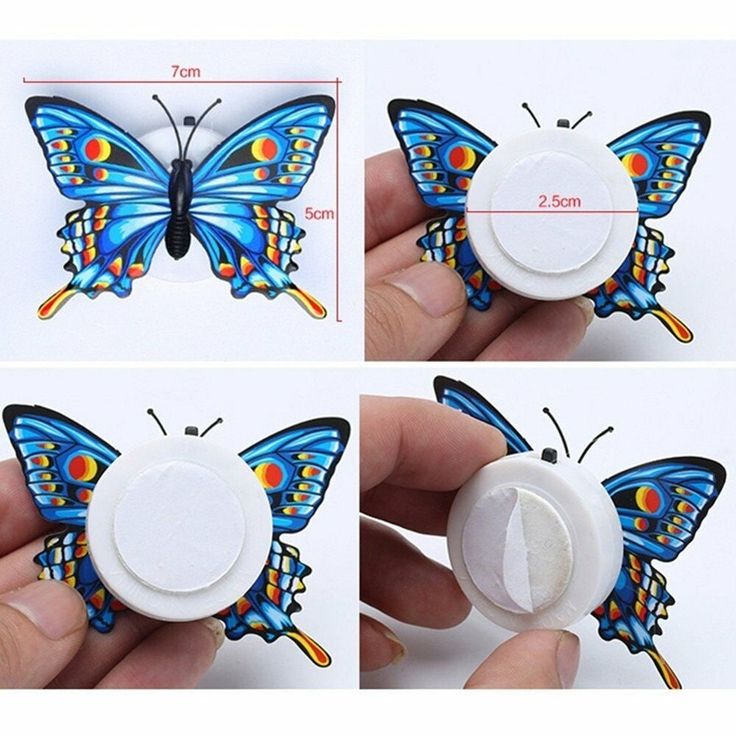 BEST LED 3D BUTTERFLY WALL LIGHT
