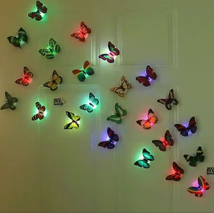 BEST LED 3D BUTTERFLY WALL LIGHT