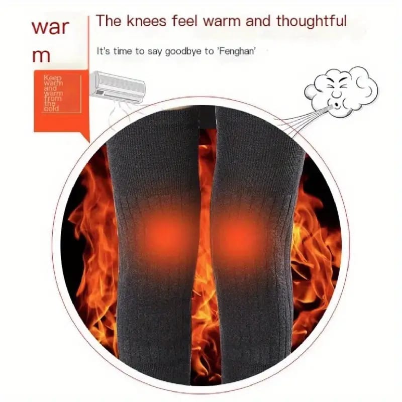 2 Pcs Winter Warm Knee Pads for Men And Women