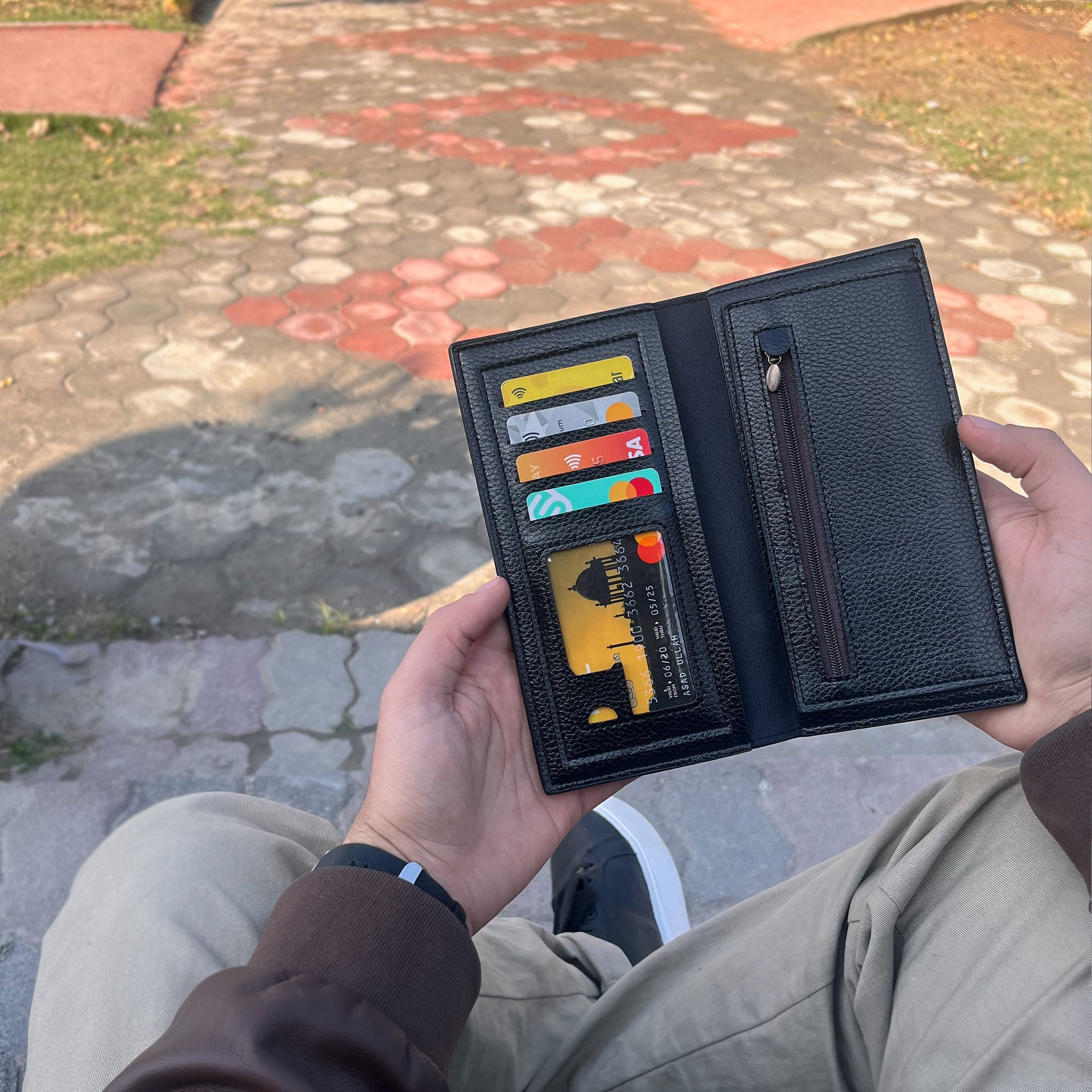 Bibosi Branded Imported Leather Wallet