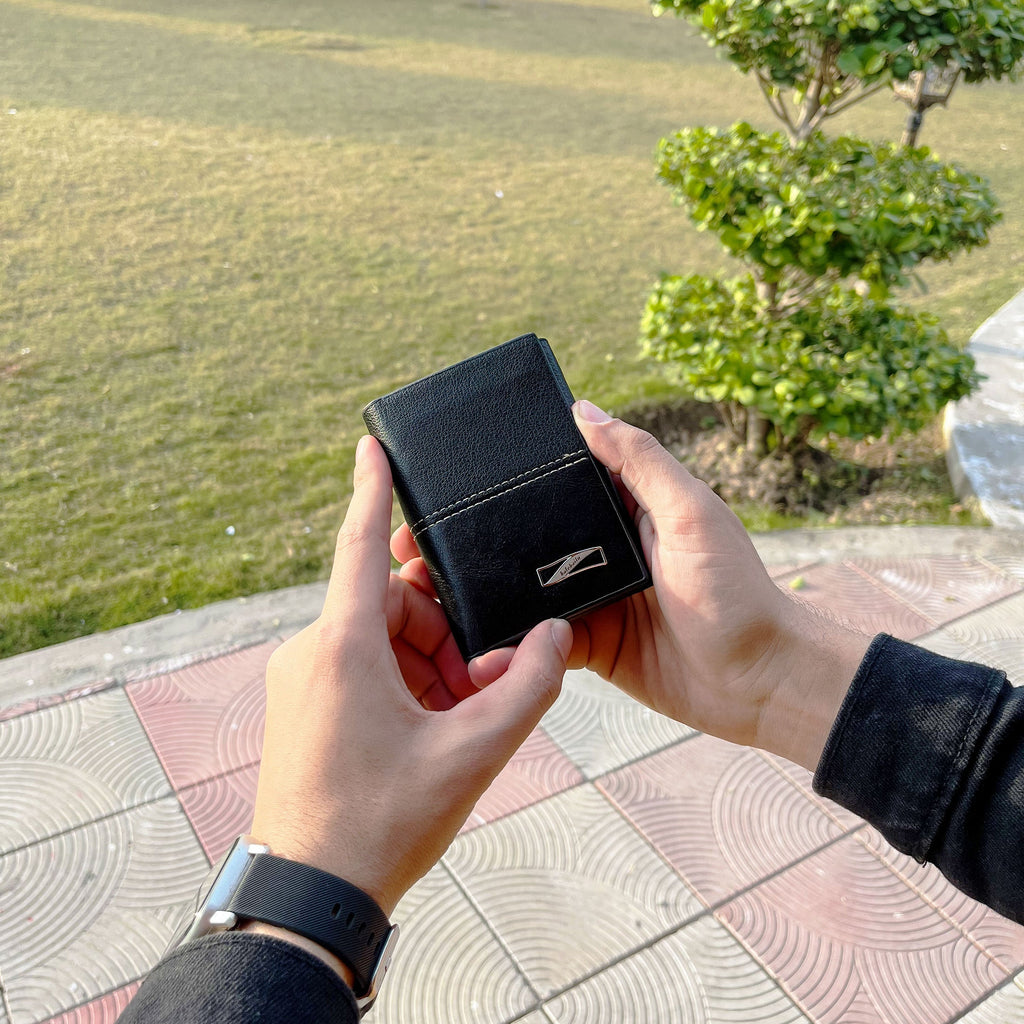 New Luxury Trifold Leather Wallet